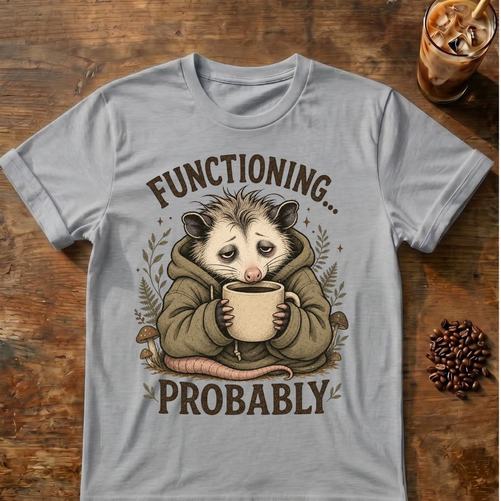 Functioning Probably Possum T-Shirt
