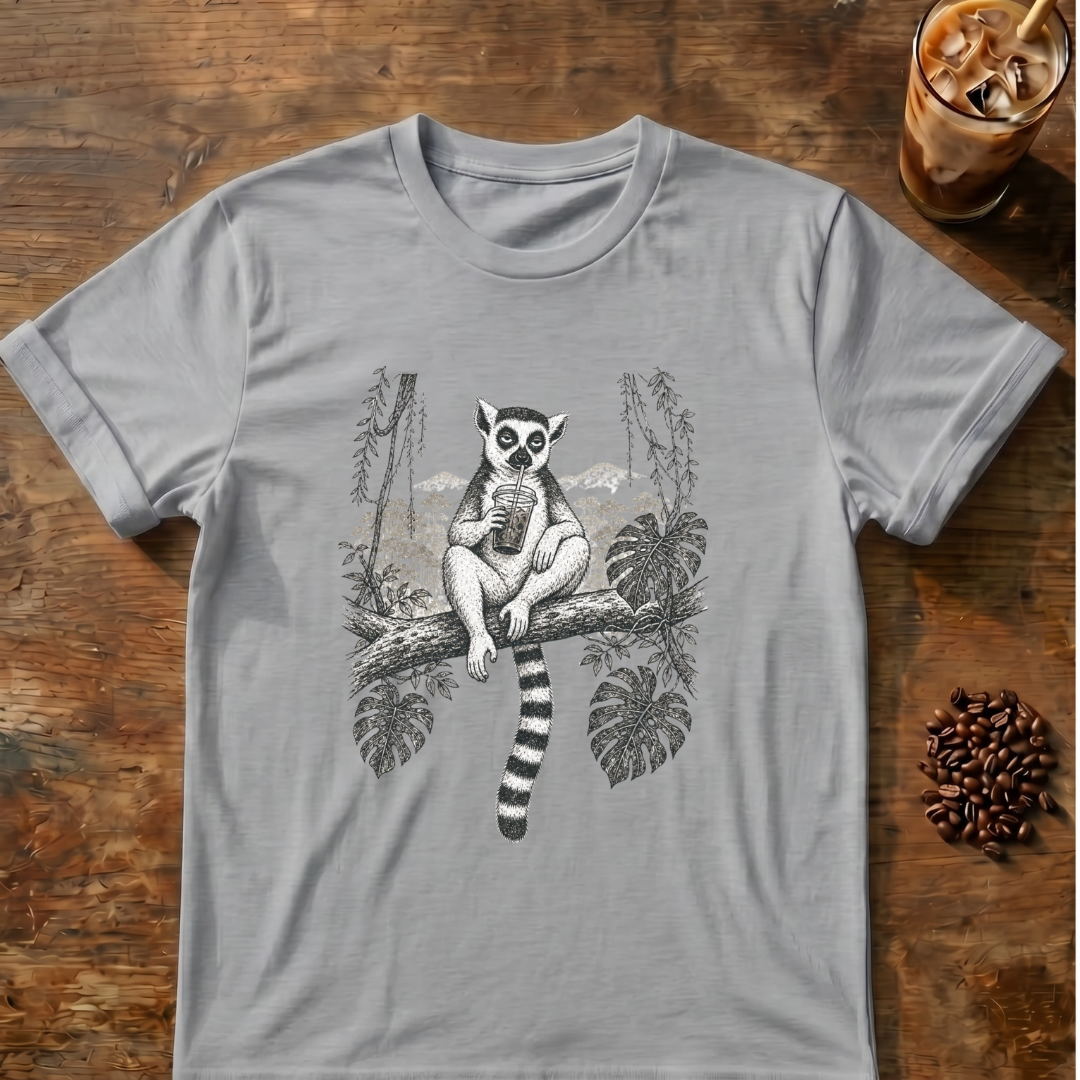 Lemur Iced Coffee T-Shirt