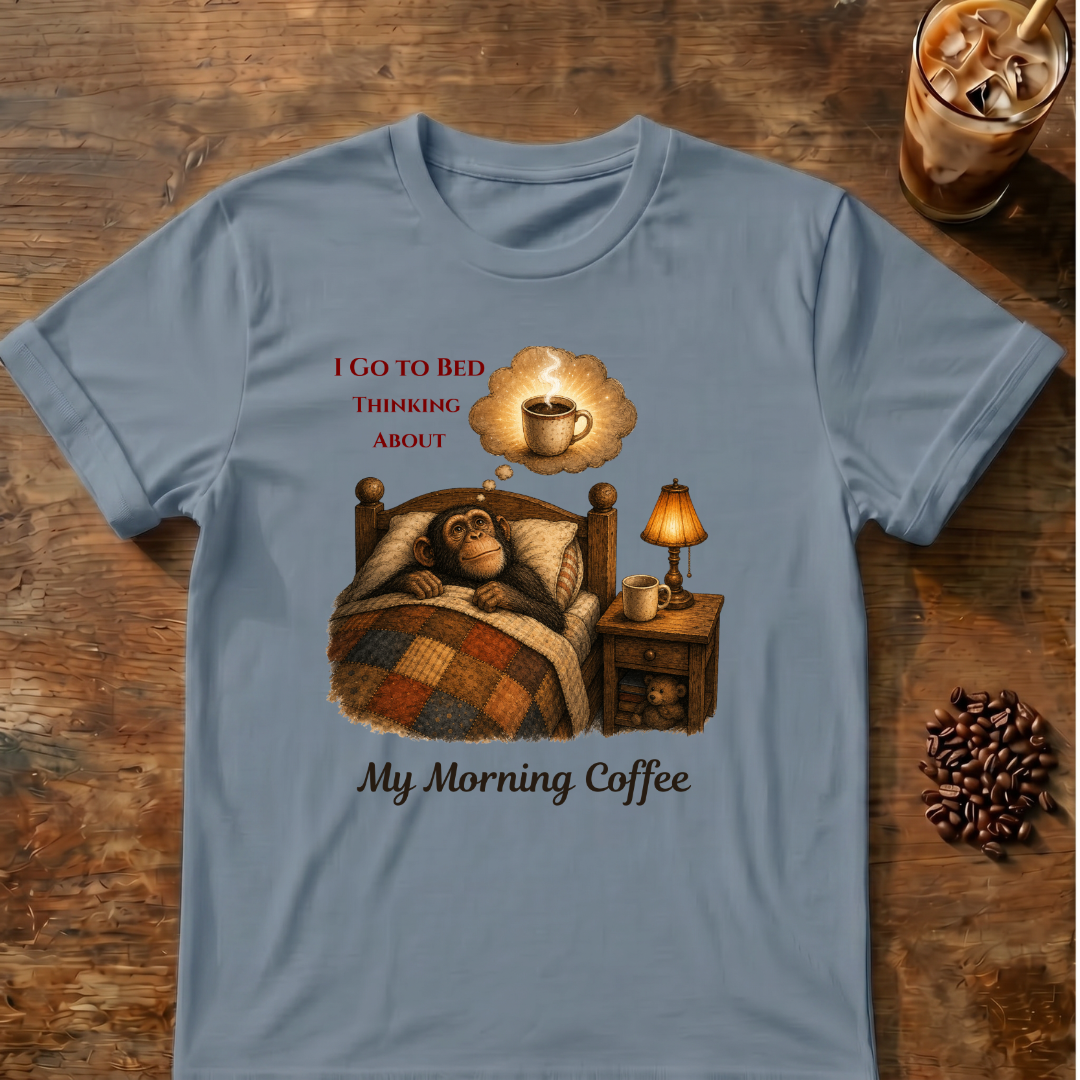 I Go To Bed Coffee T-Shirt