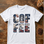 Coffee Patriotic USA T‑Shirt