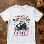 250 Years of Freedom Patriotic T-Shirt