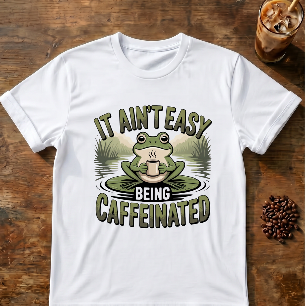 Caffeinated Frog T-Shirt