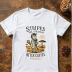 Zebra ‘Stripes Are Straight' T‑Shirt