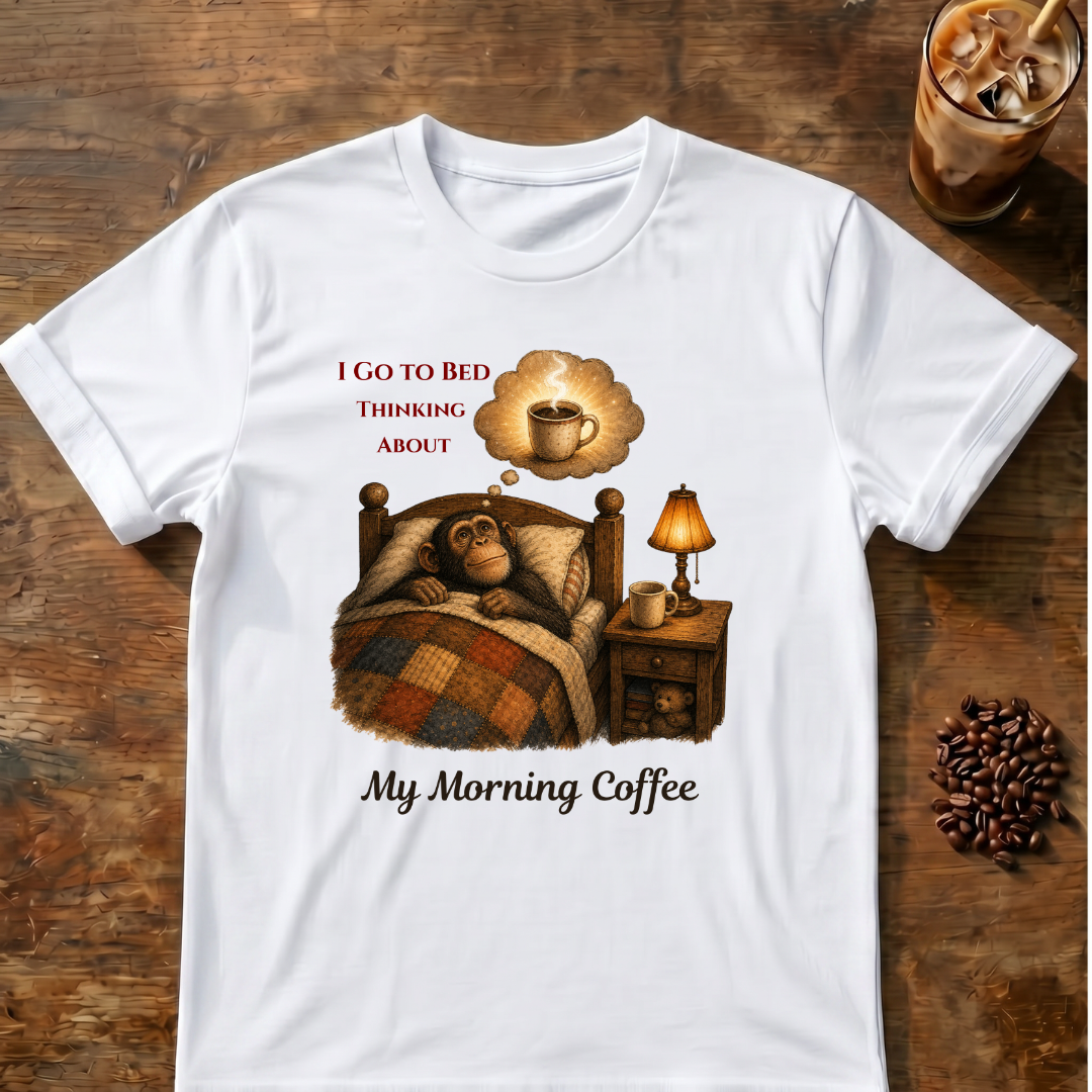 I Go To Bed Coffee T-Shirt