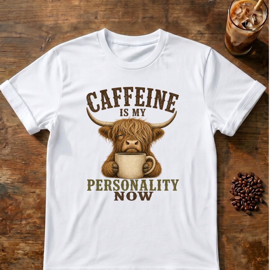 Caffeine Is My Personality Now Tee T-Shirt