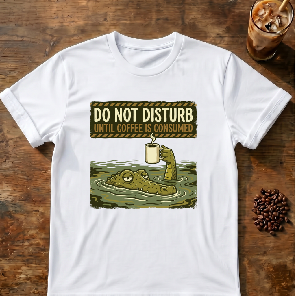 Do Not Disturb Crocodile T-Shirt