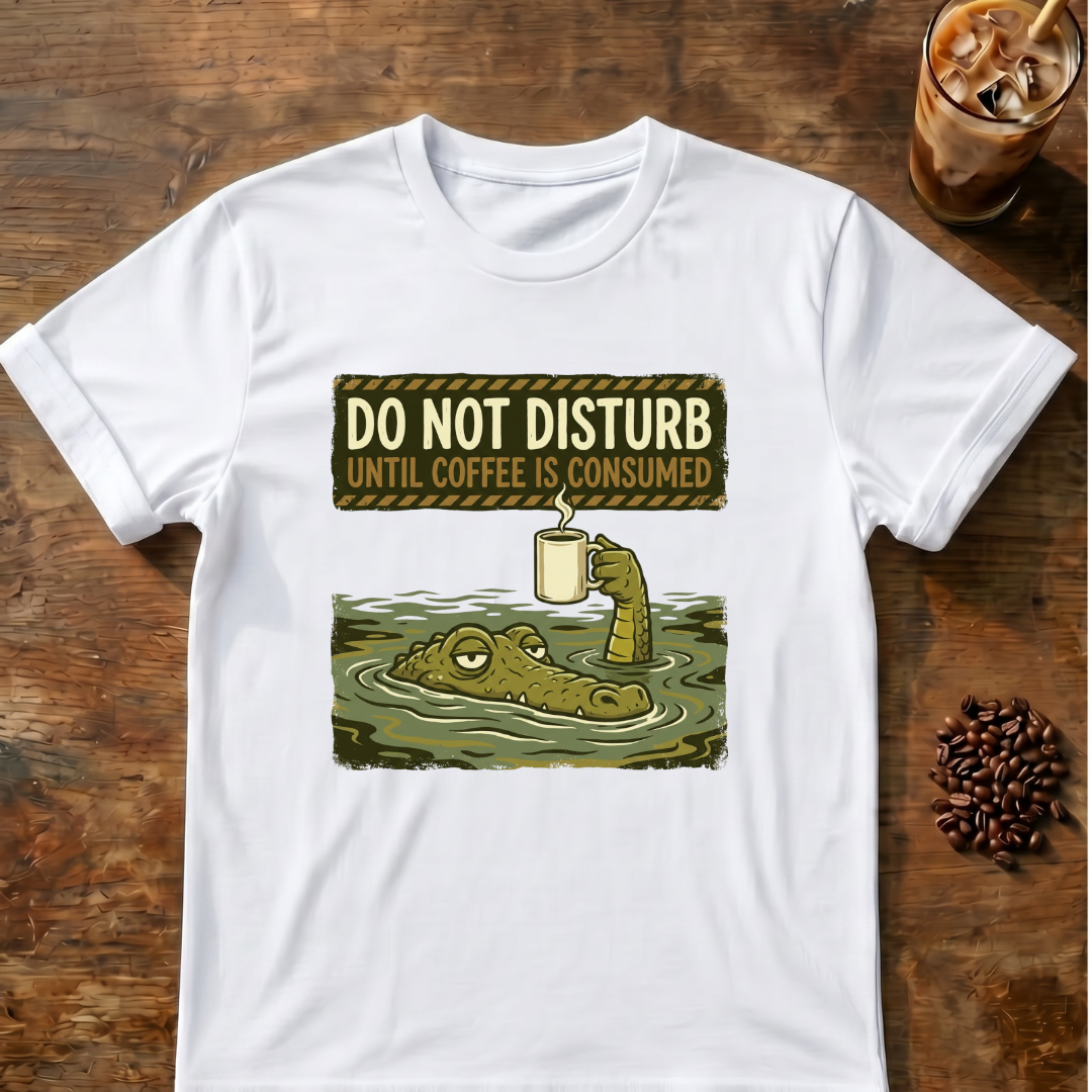 Do Not Disturb Crocodile T-Shirt