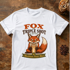 Fox on Triple Shot Latte T-Shirt