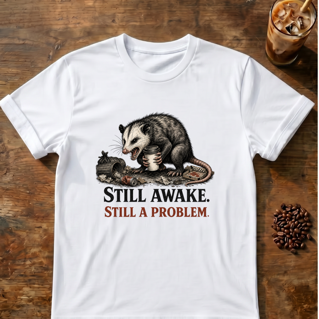Still Awake. Still A Problem.T-Shirt