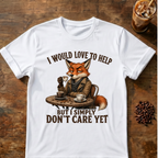 'I Would Love to Help' Fox T-Shirt