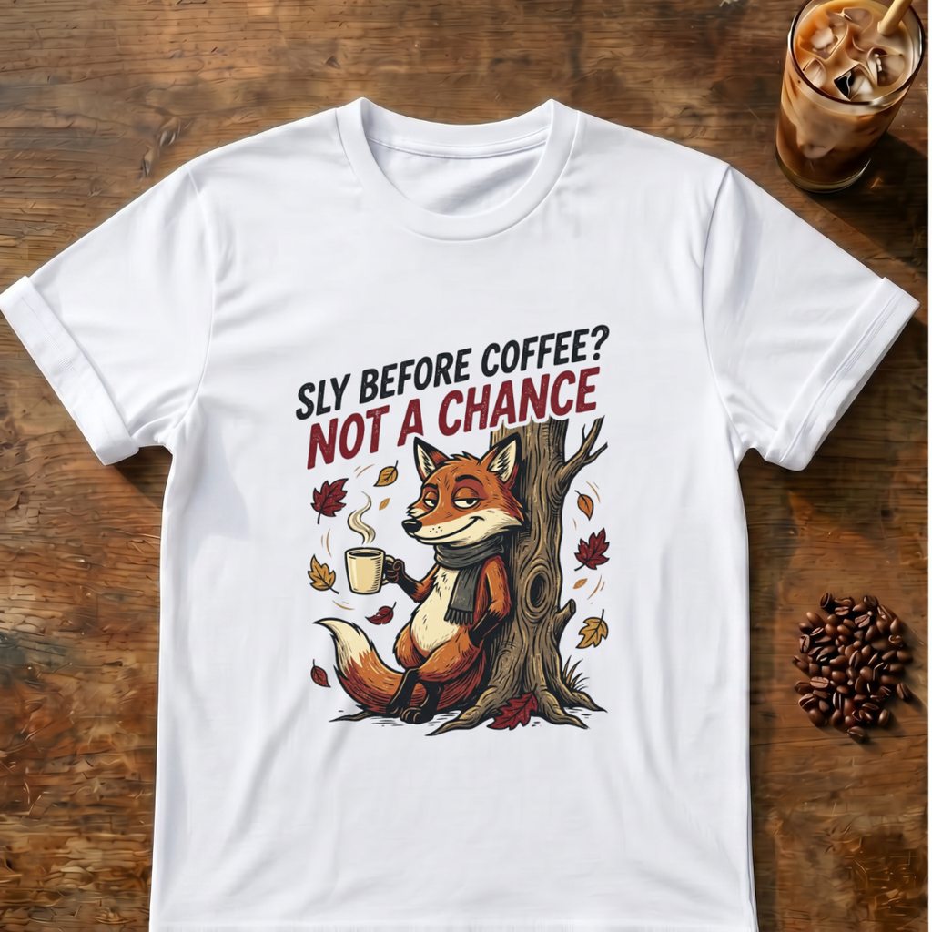 Fox Sly Before Coffee? T-Shirt