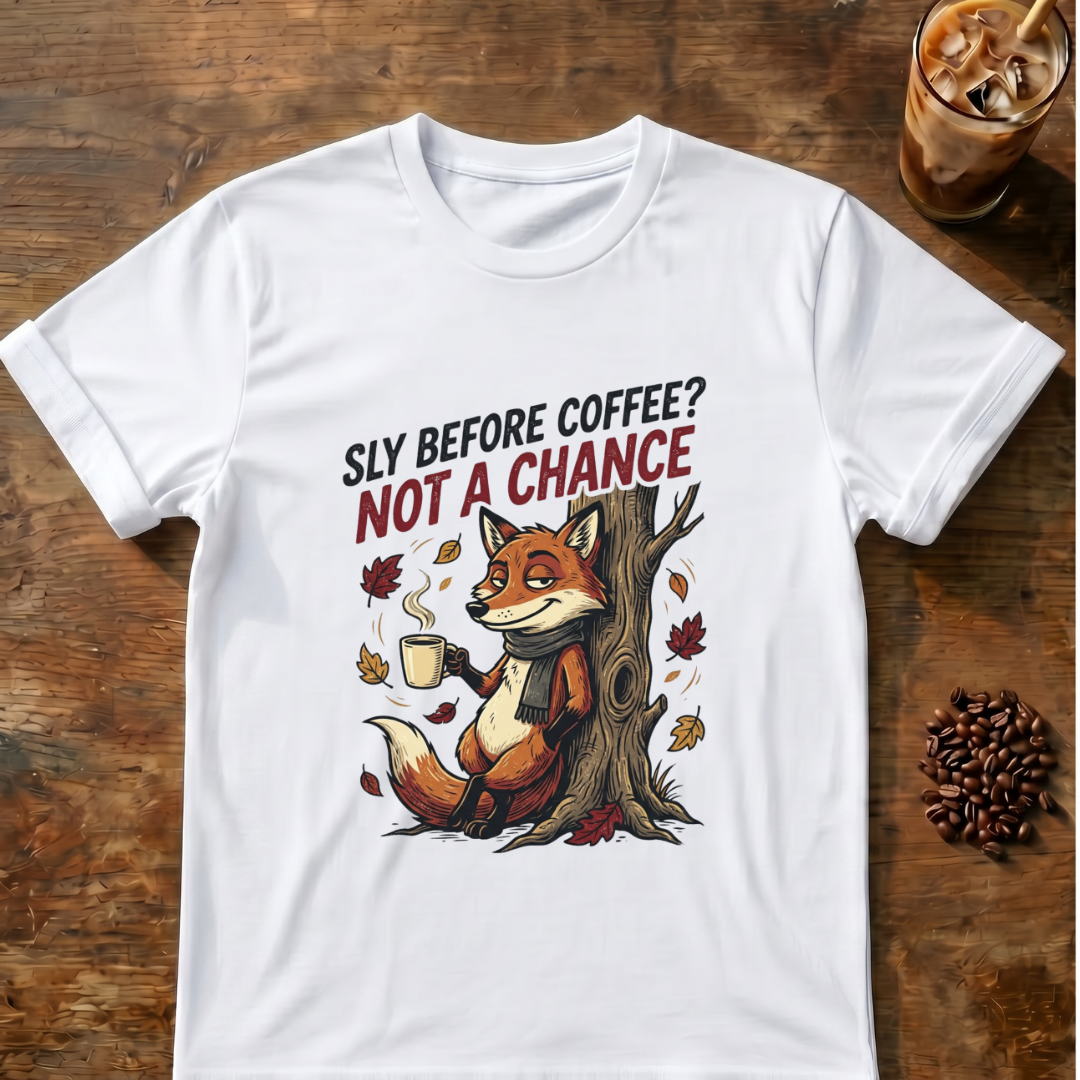 Fox Sly Before Coffee? T-Shirt