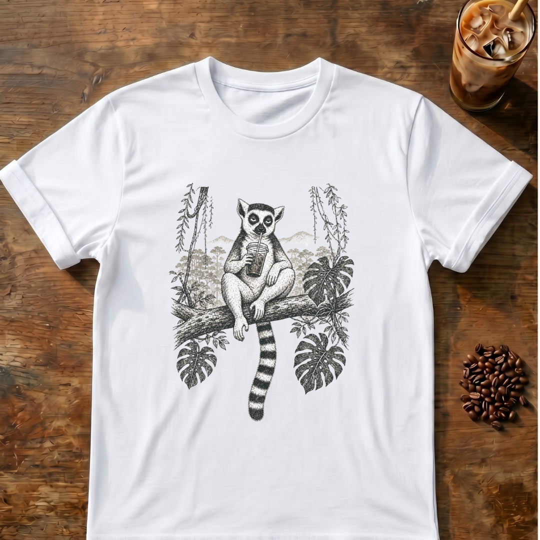 Lemur Iced Coffee T-Shirt