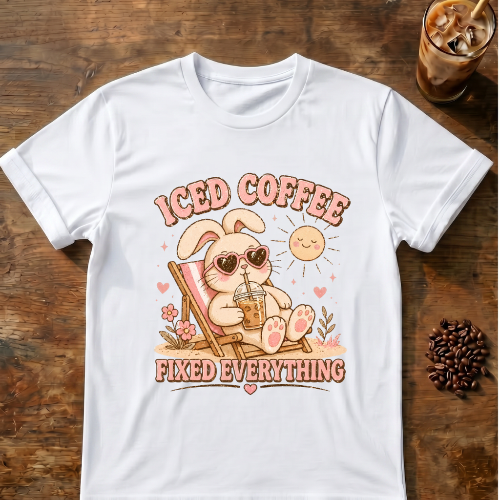 Iced Coffee Fixed Everything T-Shirt