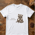 Barely Operational Raccoon T-Shirt