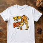 Trying My Best Giraffe T-Shirt
