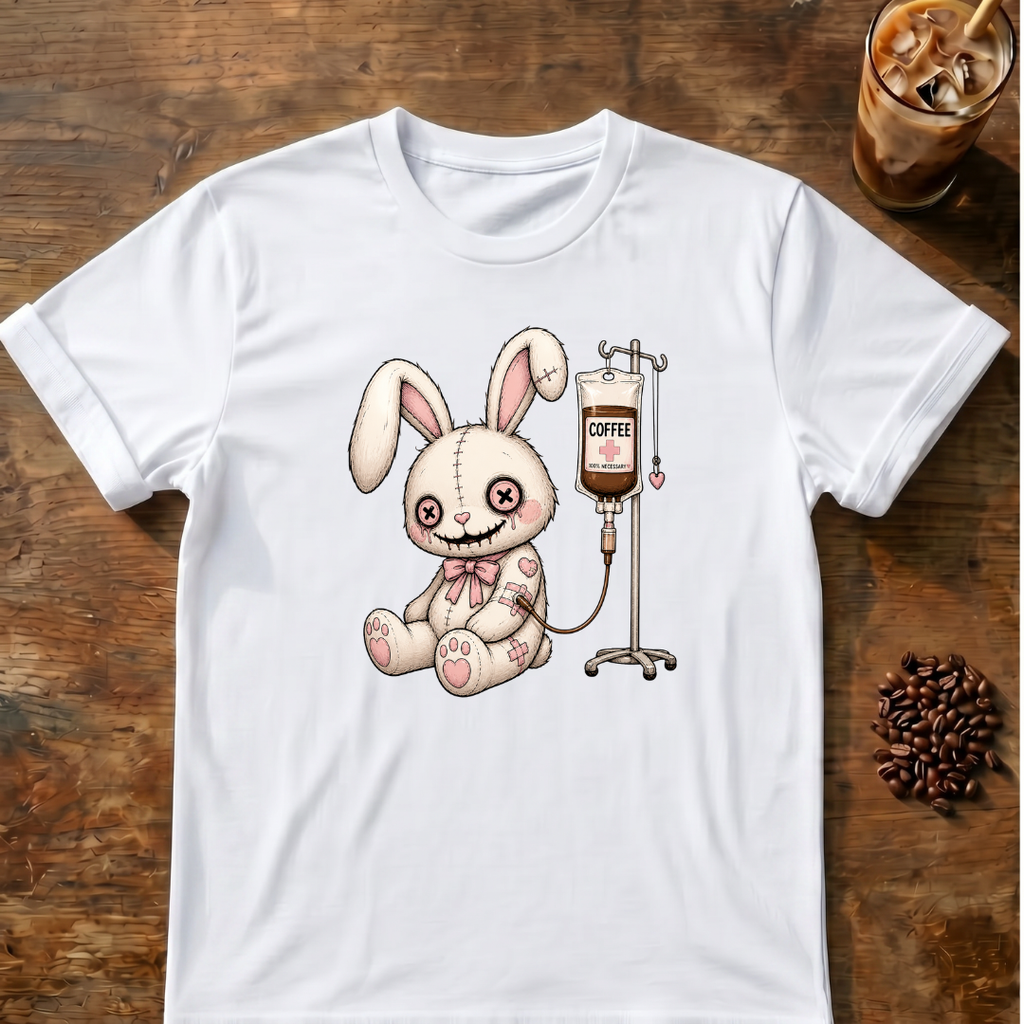 Cute Creepy Bunny T-Shirt