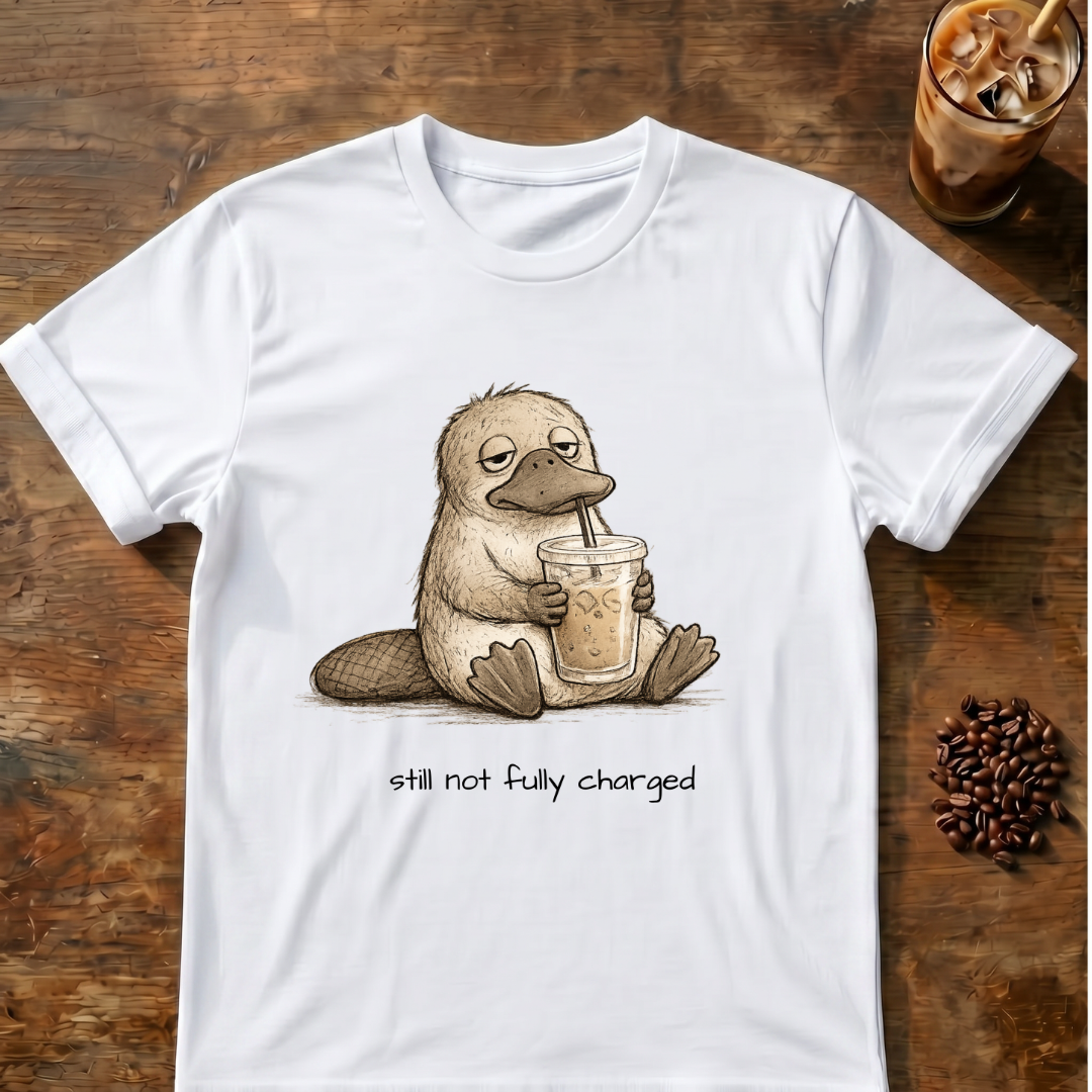 "Still Not Fully Charged" T-SHIRT