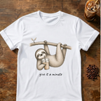Sloth “Give It A Minute” T‑Shirt