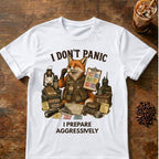 I Don't Panic Fox T-Shirt