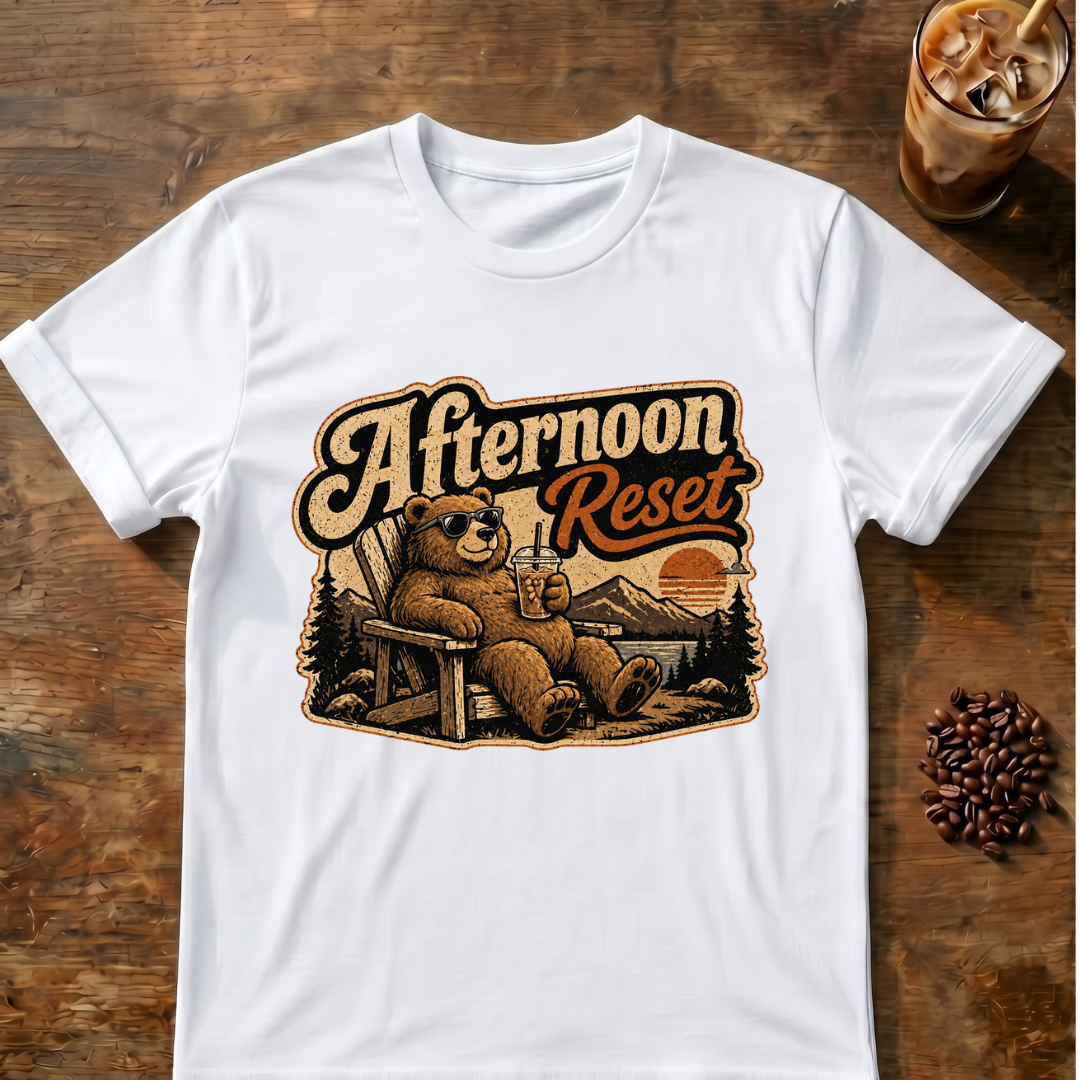 Afternoon Reset Bear T-Shirt