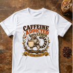 Caffeine Addicted Lemur T-Shirt