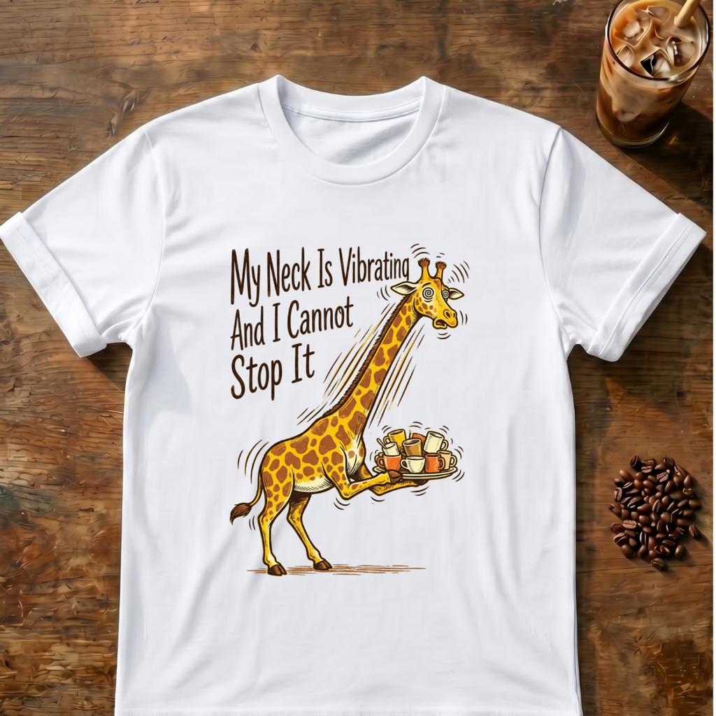 Giraffe Neck Vibration T‑Shirt