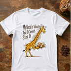 Giraffe Neck Vibration T‑Shirt