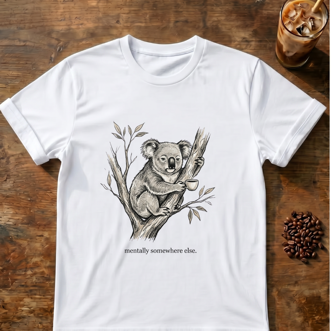 Koala mentally somewhere else T-Shirt