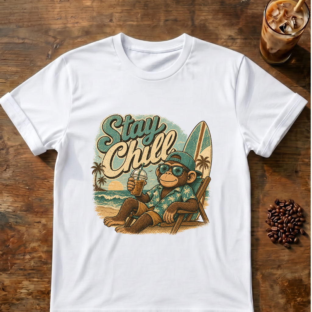 Stay Chill Monkey T-Shirt