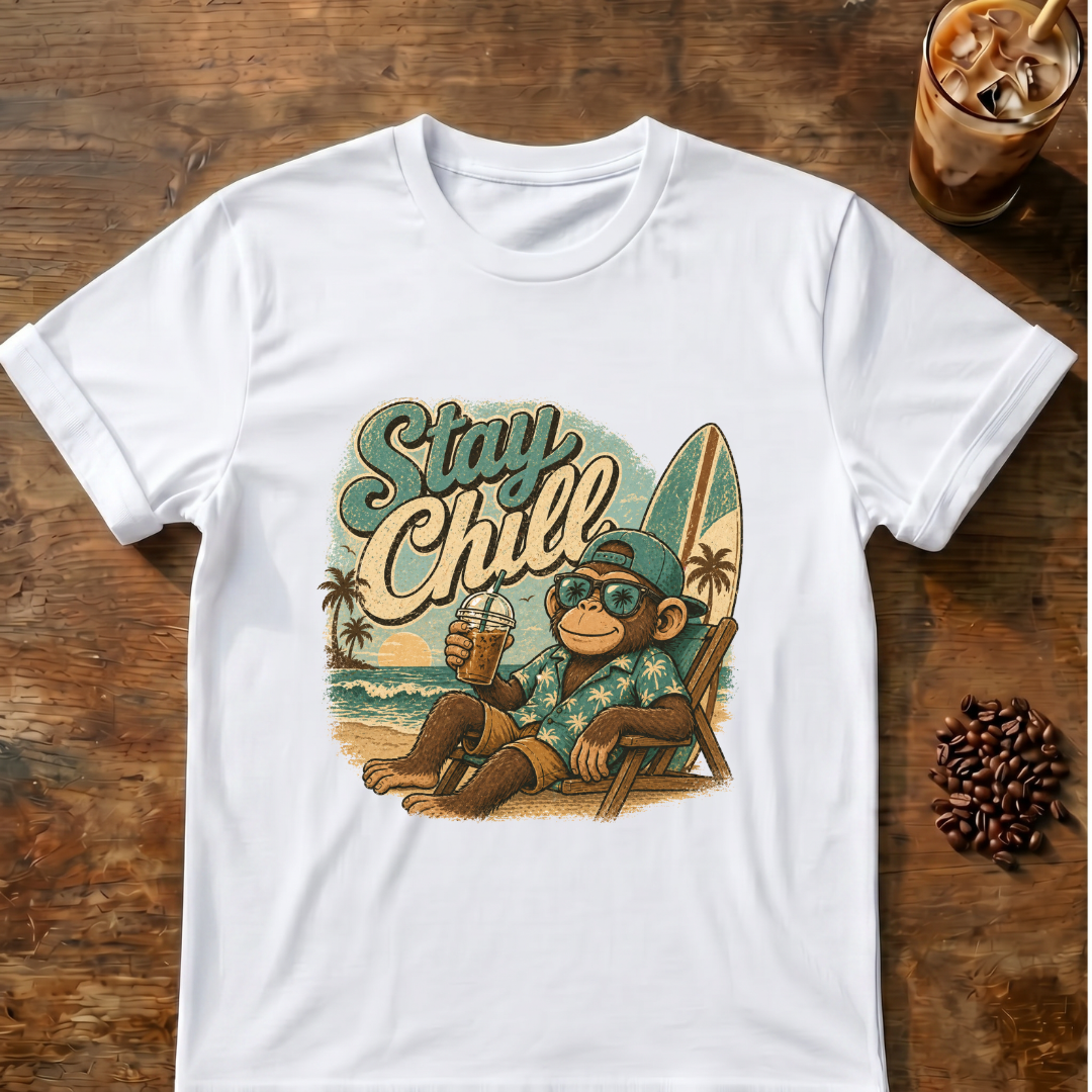 Stay Chill Monkey T-Shirt