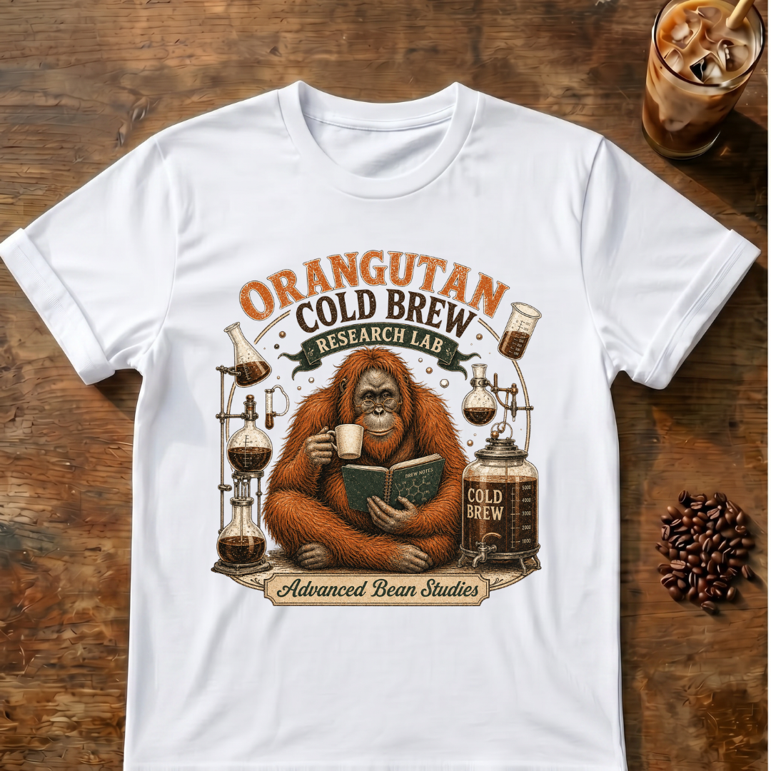 Orangutan Cold Brew T-Shirt